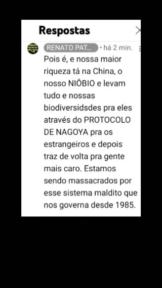 COMENTÁRIO PRA MIM LÁ NO YOUTUBE REFERENTE AOS POLÍTICOS SEBOSOS