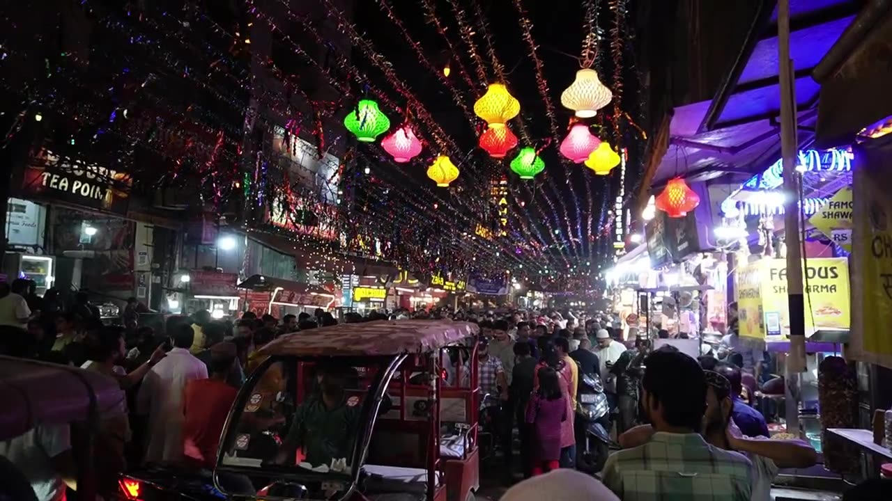 Ramadan Special Delhi Street Food -- Shaheenbagh Chalees foota Street Food -- Street Food Delhi