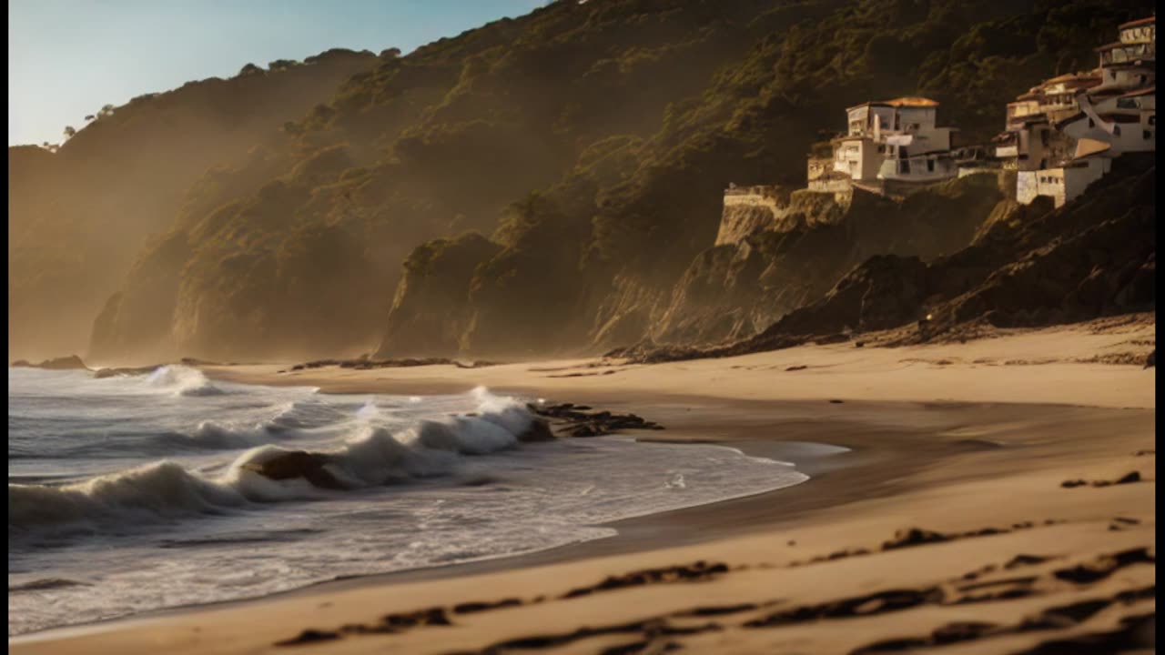 Stanislav Kondrashov. Watch the sunset over the Atlantic