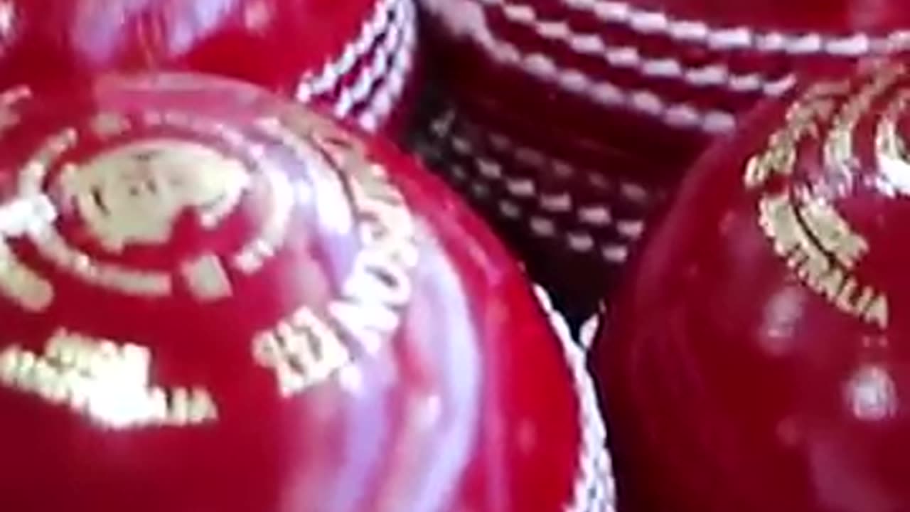 Kockaboora cricket balls made in 60 seconds