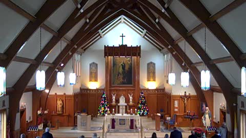 Mass 10 AM Choir 120521AD 2nd Sun Advent