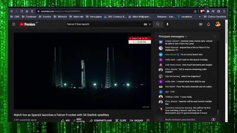 Canal Cidade dos Anjos - oWeqrYhGoxA - Lançamento FALCON 9 AO VIVO (VERGONHOSO)