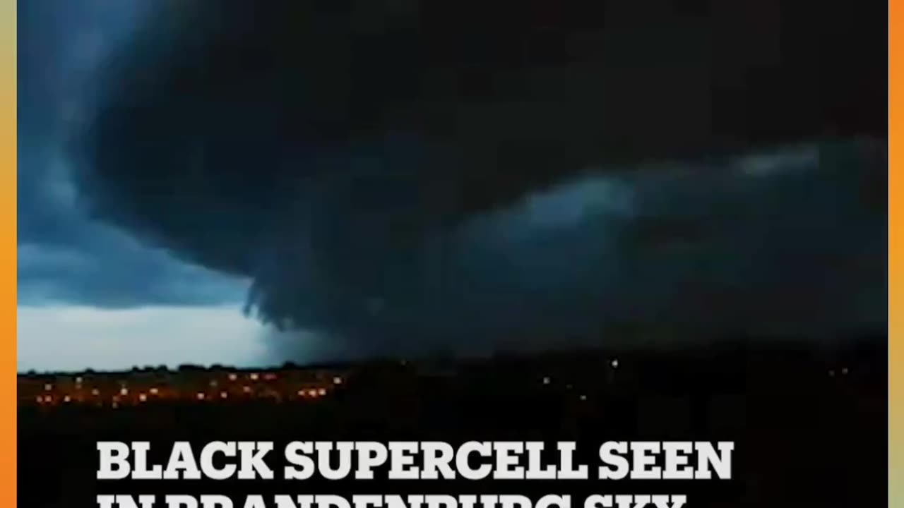 Shocking SuperCell Formed in Brandenburg😱