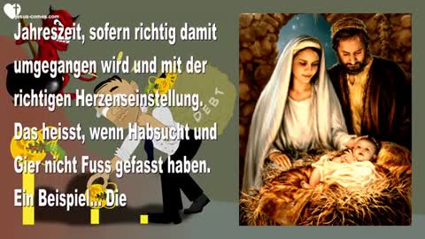 Flieht Satans Fallen und haltet Meine Ehre hoch in dieser Jahreszeit ❤️ Liebesbrief von Jesus