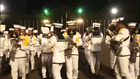 Pretigious Navy parade