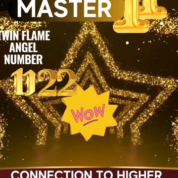 Twin Flame Angel No. 1122 Master Number 11 Personal and Spiritual Awakening Fulfilling Your Dreams