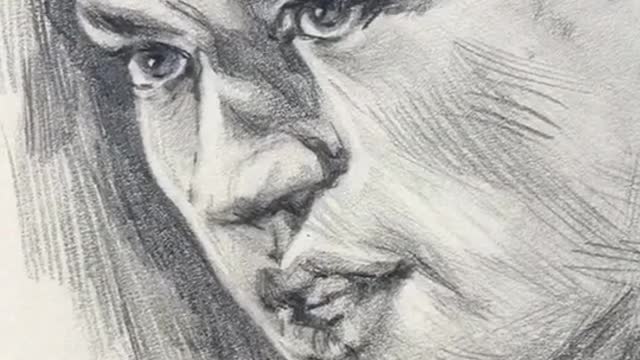 le я сама уже не понимаю, скажите, пожалуйста, если не похож, и я удалю нафиг🧘🏽. #art #draw