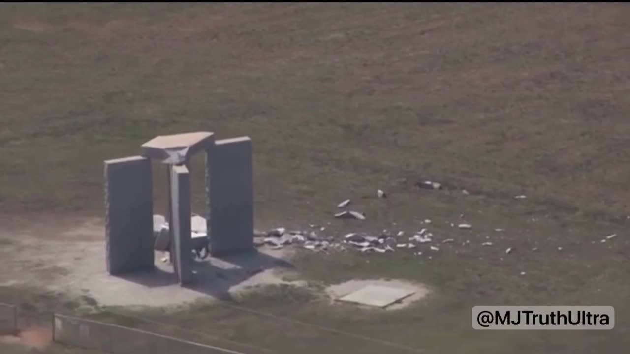 The Georgia Guide Stones fell on July 6, 2022