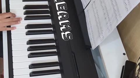 Golden dreams🎹 melili10years #piano #music#song #sound