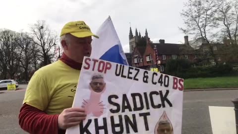 High Wycombe anti-vaxers/15 minute cities. 16th April 2023