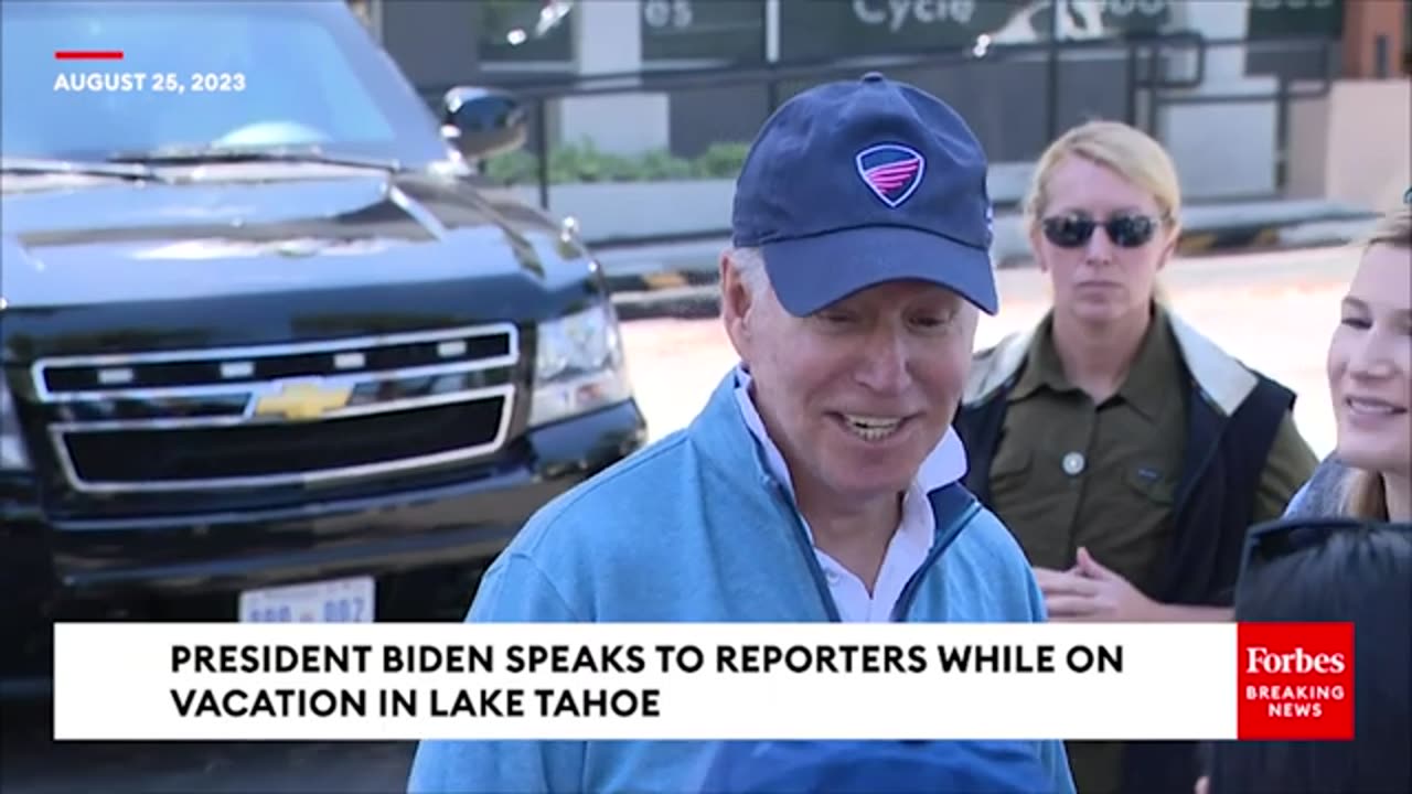 BREAKING NEWS: Biden Booed When He Goes Out In Public During Lake Tahoe Vacation