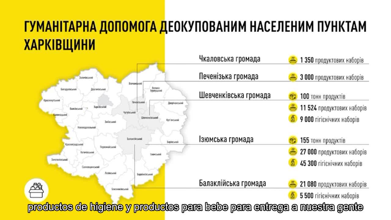 Las fuerzas armadas ya han liberado 454 asentamientos en la región de Kharkiv