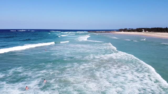 drone video beach