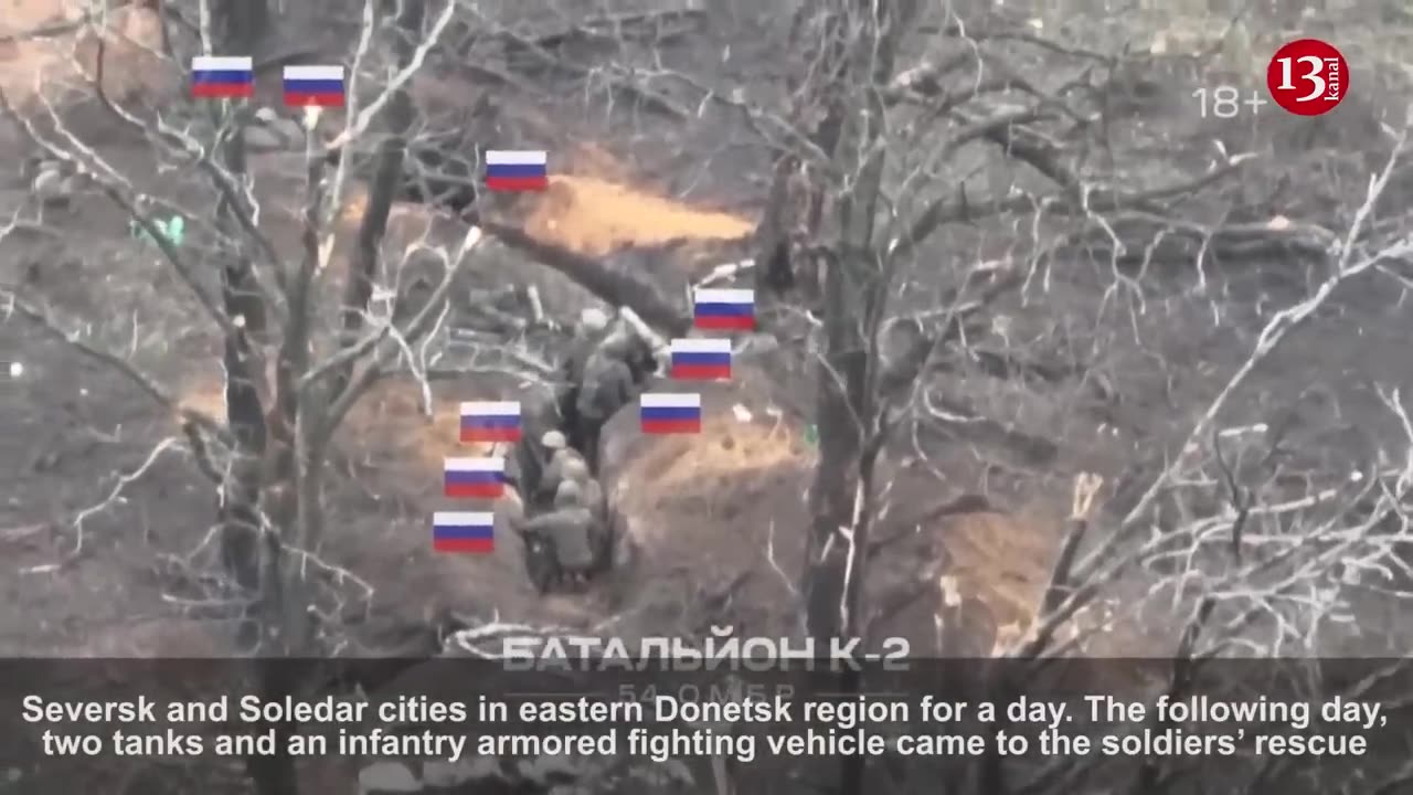 Moment Ukrainian tanks saved fighters who were encircled 24 hours - Russians were killed in trench
