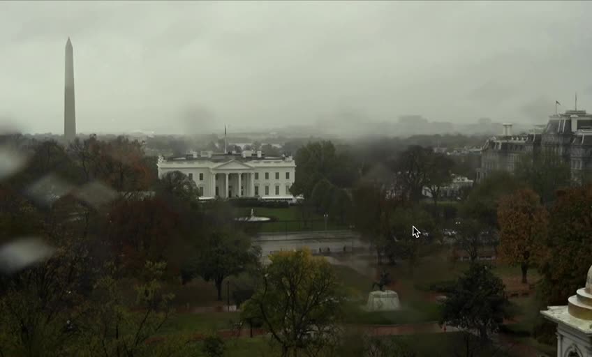 White House early am 11.11.22 6 military buses possible prisoner transports