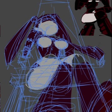 robot redo speedpaint timelapse