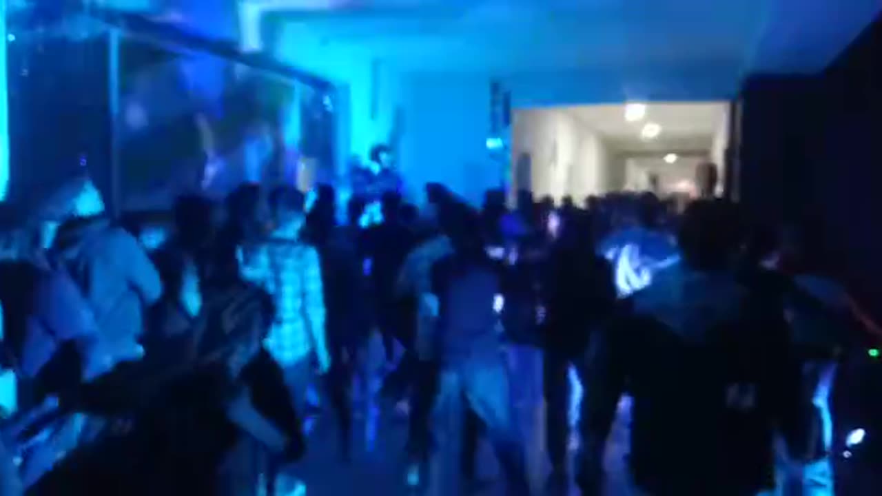 Best college boys dance at college function.