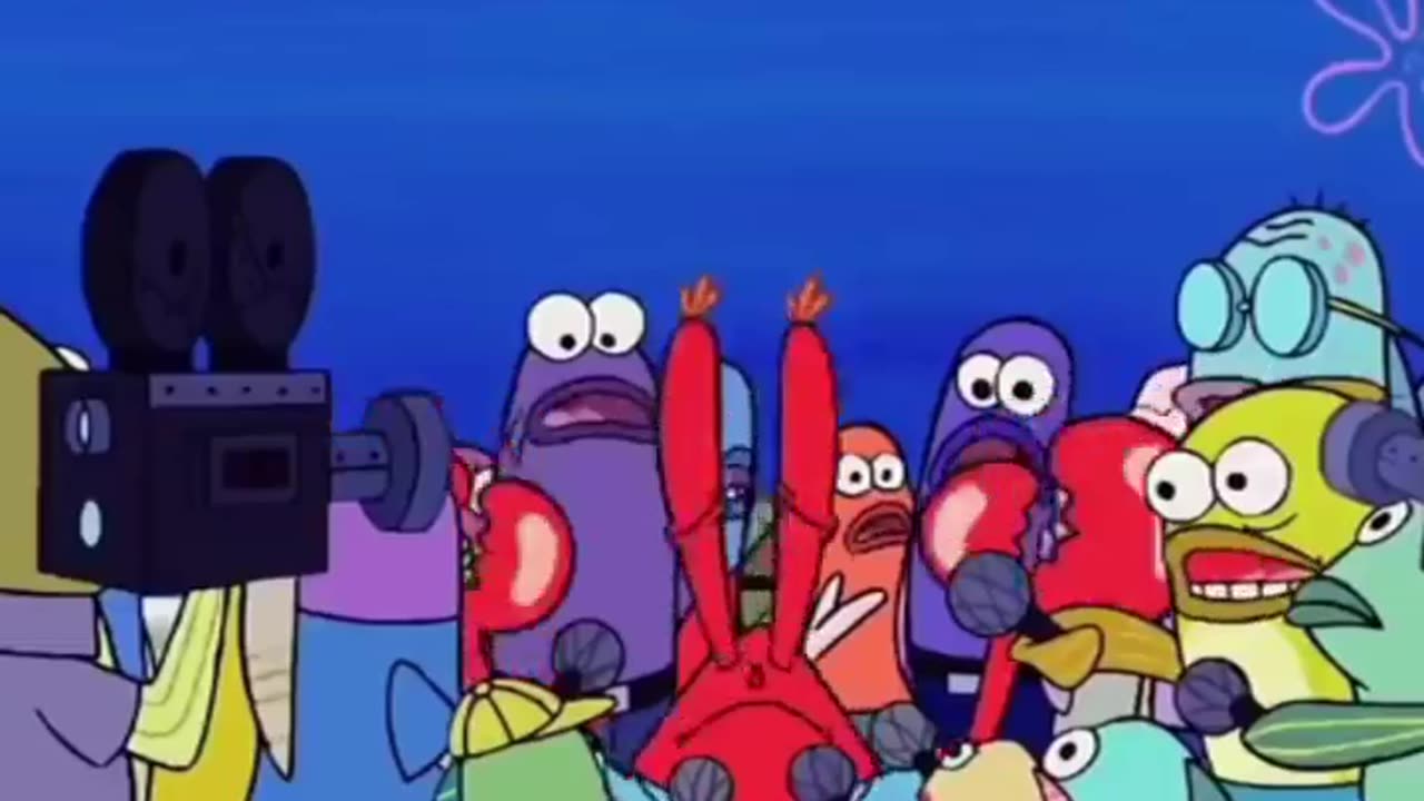 Chaos At The Krusty Krab !!!