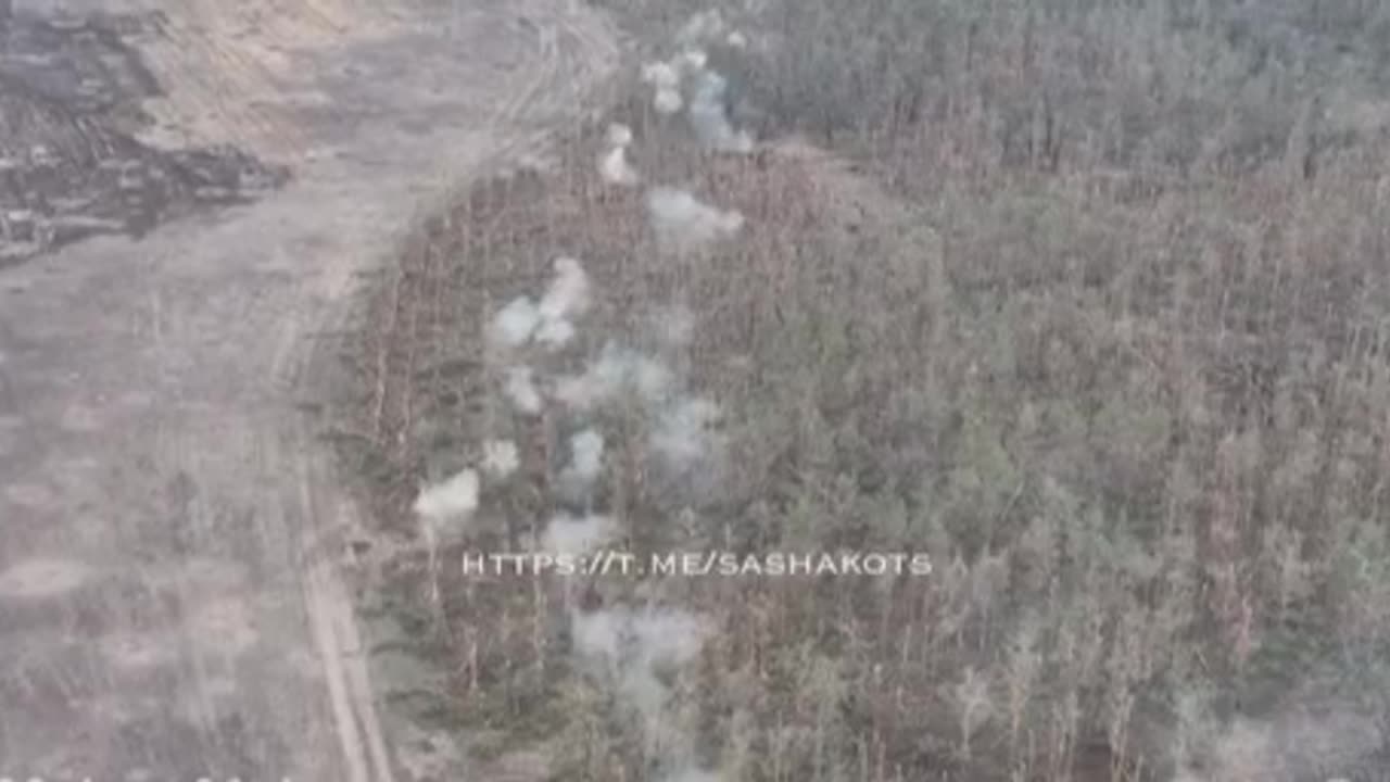 Rocket artillery of the RUS 20th army