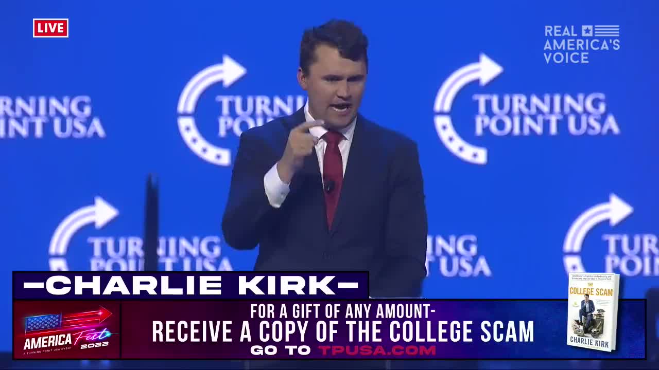 Charlie Kirk: We're Going To Commit To A Plan To Take Back Our Country