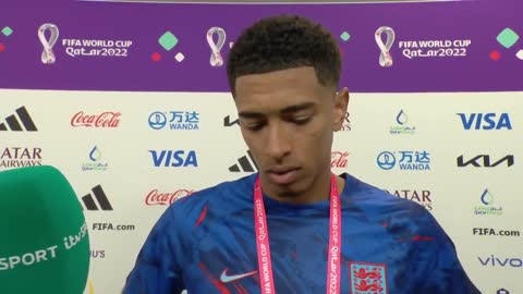 Jude Bellingham, Harry Maguire & Kyle Walker react to England's exit from the World Cup _ ITV Sport
