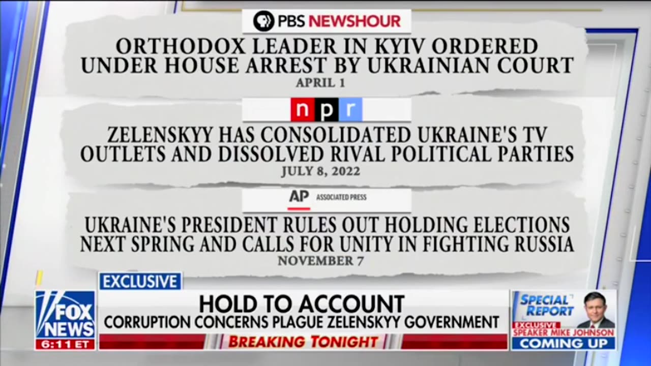 Fox News' Bret Baier Confronts Zelensky Over His Attempts To 'Consolidate Power'