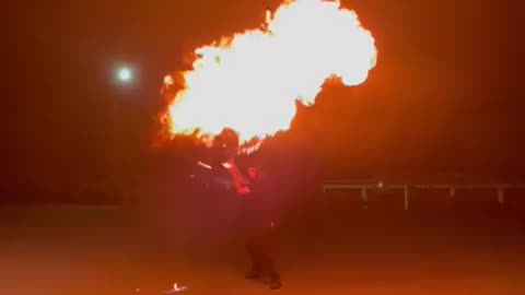 Professional Cracks Flaming Whip