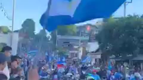 Argentinian fans in Indonesia