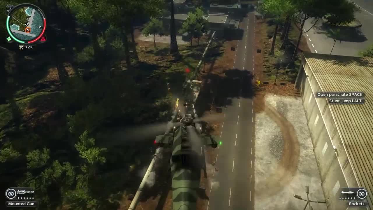 Just Cause 2, stronghold safari