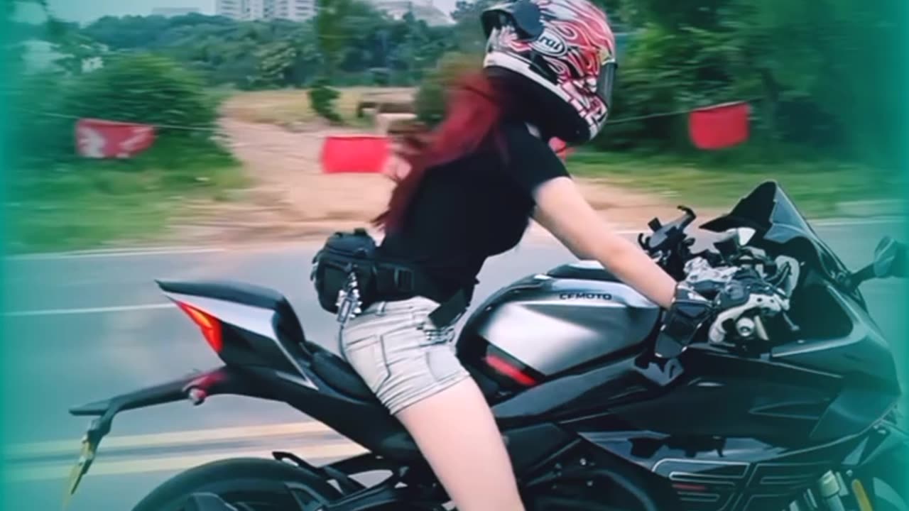 Biker Girl Replica Part 100