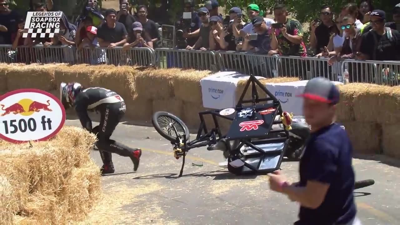 America's BEST CRASHES in HISTORY #redbullsoapboxrace #america #redbull