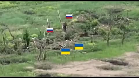 Russian soldiers execute surrendering Ukrainian soldiers