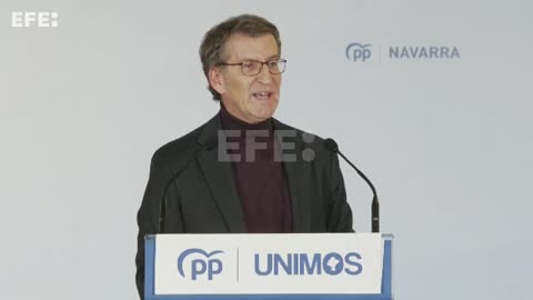 Feijóo: "Otegi nunca dirá de mí que mi Gobierno está en sus manos"