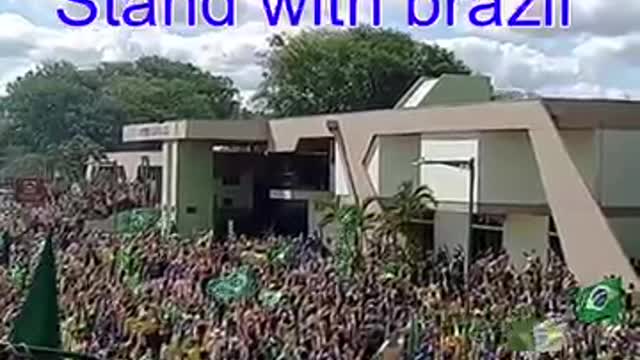 Happening now in Brazil now. trying to steal the election to like in the United States