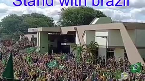 Happening now in Brazil now. trying to steal the election to like in the United States