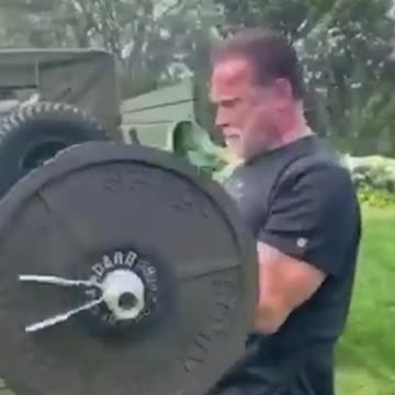 The star is training