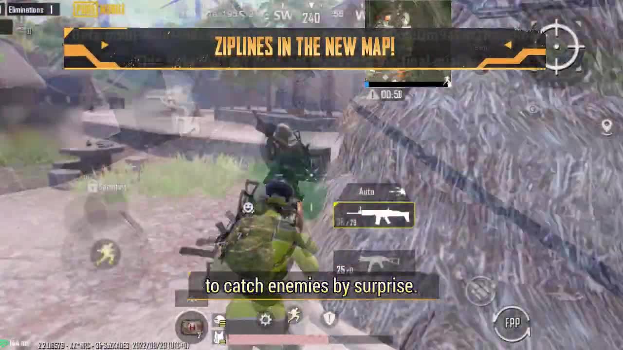 PUBG MOBILE | NUSA Zipline & Elevator Guide