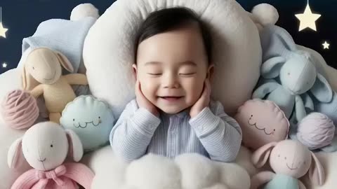 Sleep Music ❤️ Lullaby For Babies To Go To Sleep - Baby Sleep 5 Minute .. sleeping Baby music 🌙🎶