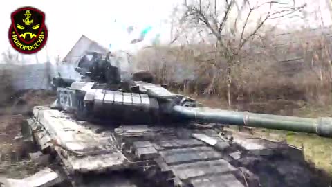 Ukraine War - A T-64BV captured by the DPR marines