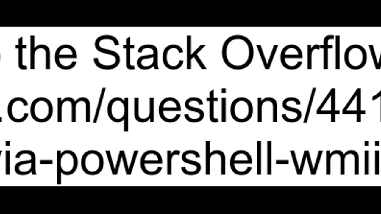 Disable sync center via powershell wmiinstance