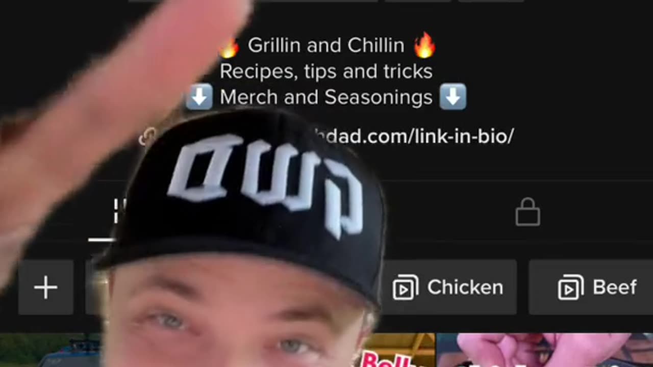 I love you all! Thank you for all the support ❤️ #grillinwithdad #1million