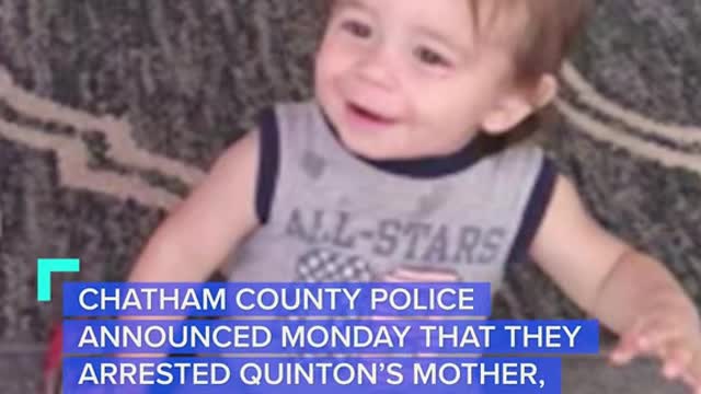 POLICE BELIEVE THEY HAVE FOUND 20-MONTH-OLD QUINTON SIMON'S REMAINS IN A LANDFILL.