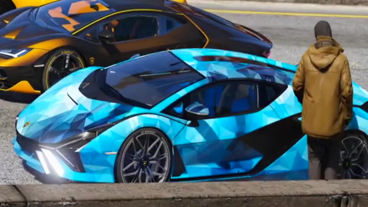 GTA 5 _ FASTEST CAR IN LOS SANTOS _ #Shorts _ Ikrama787!��