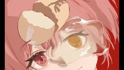 Theme: Birth. The sixth part of the entire painting process.