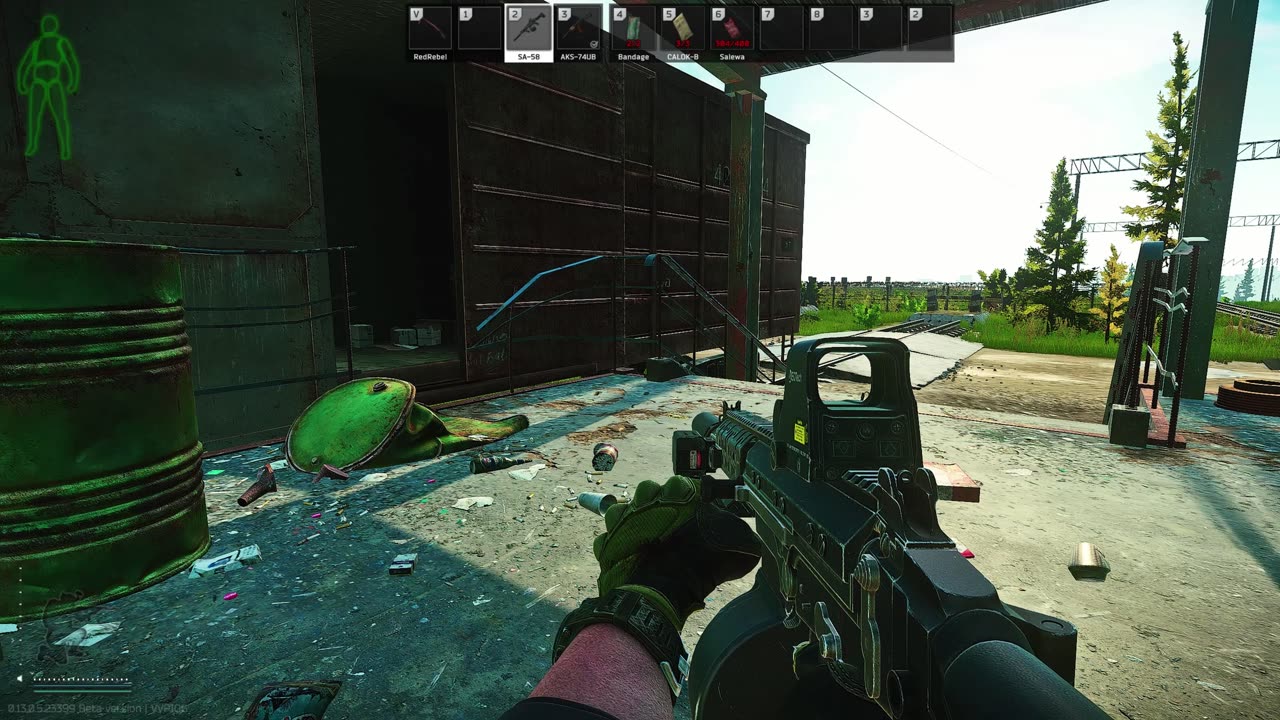 Reserve Train Station Full fight
