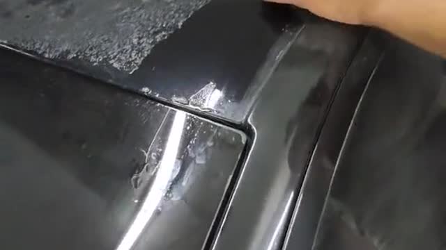 Cleaning of automotive sheet metal surface stains