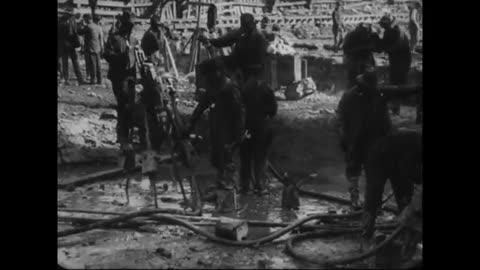 Construction of Wilson Dam Muscle Shoals Alabama