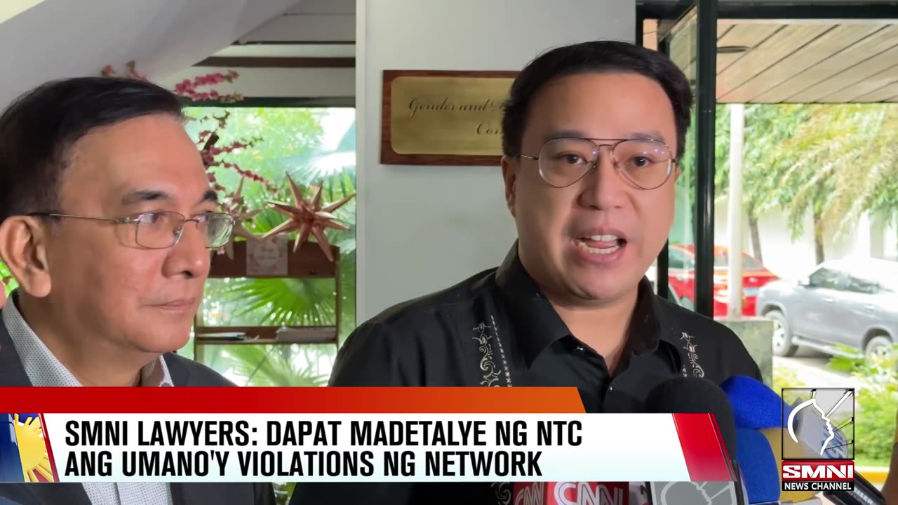 SMNI lawyers: Dapat madetalye ng NTC ang umano'y violations ng network