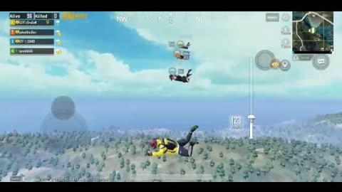 BGMI THUG LIFE BEST LANDING - BGMI GAME - TRENDING - THUG LIFE