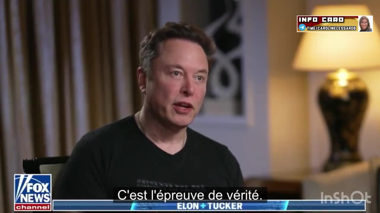 Elon Musk discute avec Tucker Carlson de Twitter- Sous-titré en Français